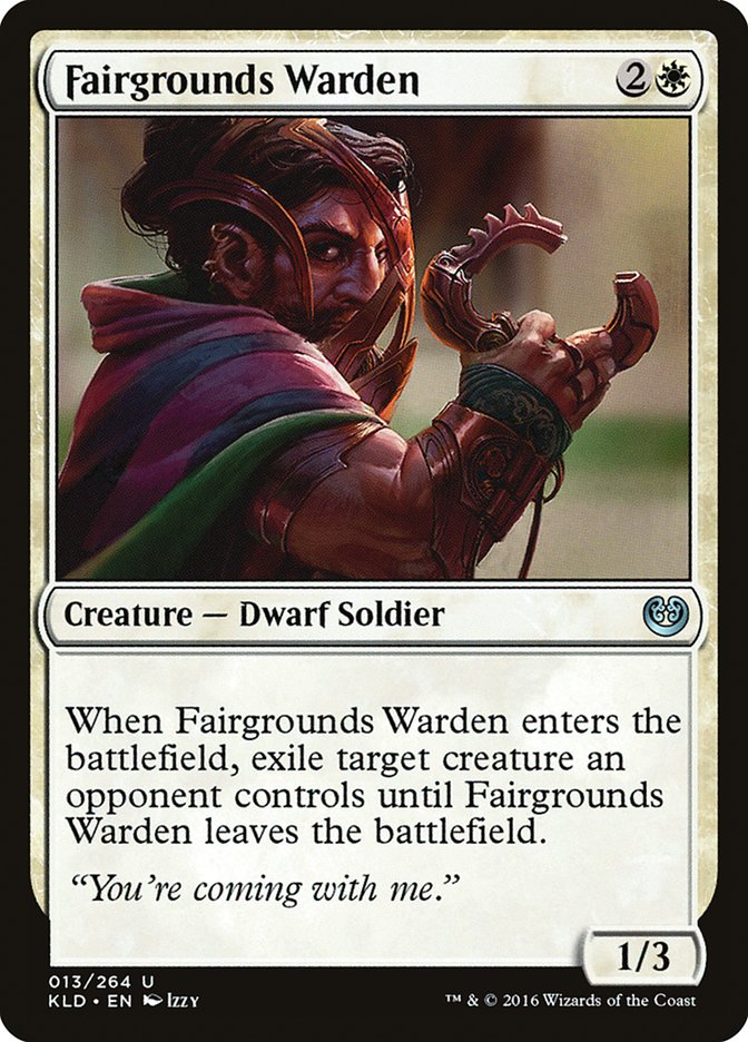 Fairgrounds Warden [Kaladesh] MTG Single Magic: The Gathering | Red Claw Gaming