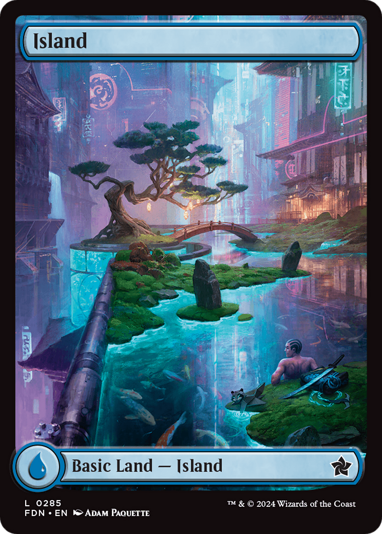 Island (0285) [Foundations] MTG Single Magic: The Gathering | Red Claw Gaming