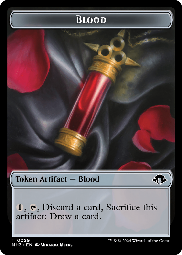 Blood Token [Modern Horizons 3 Tokens] MTG Single Magic: The Gathering    | Red Claw Gaming