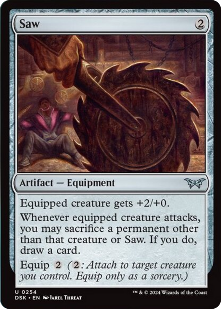 Saw [Duskmourn: House of Horror] MTG Single Magic: The Gathering    | Red Claw Gaming