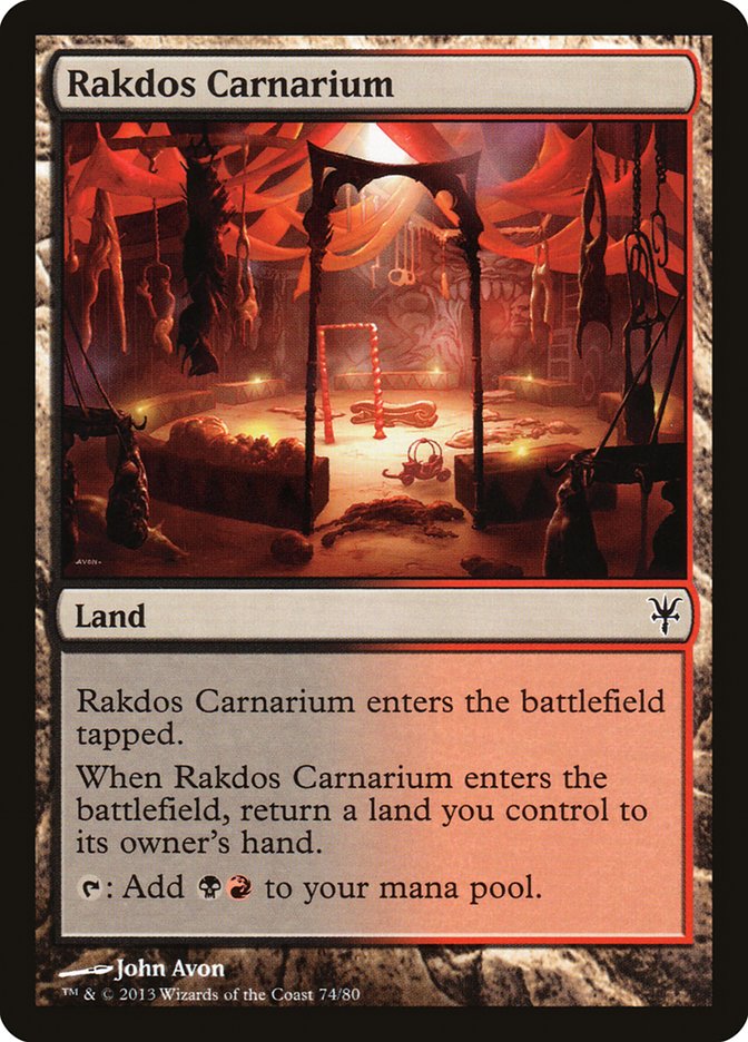 Rakdos Carnarium [Duel Decks: Sorin vs. Tibalt] MTG Single Magic: The Gathering    | Red Claw Gaming