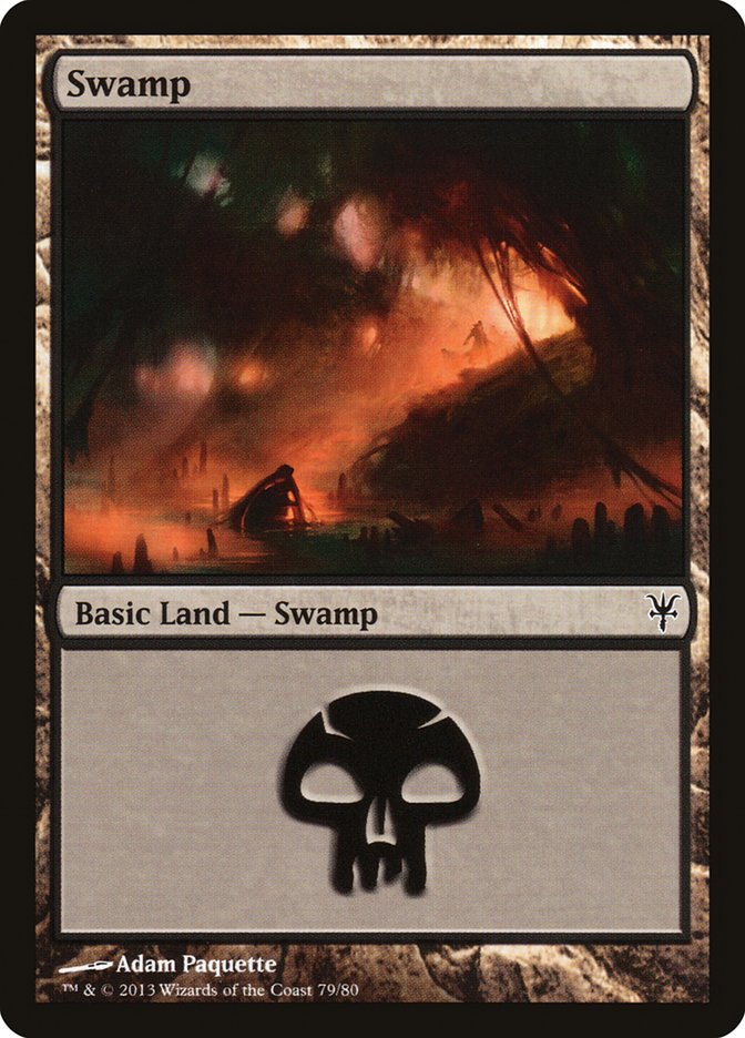 Swamp (79) [Duel Decks: Sorin vs. Tibalt] MTG Single Magic: The Gathering    | Red Claw Gaming