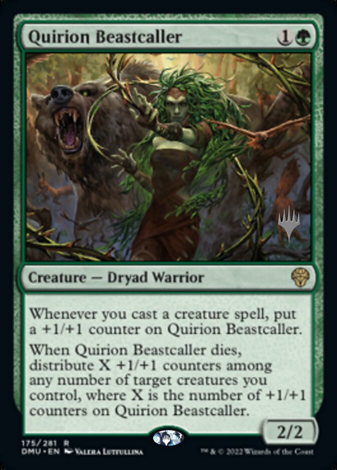 Quirion Beastcaller (Promo Pack) [Dominaria United Promos] MTG Single Magic: The Gathering    | Red Claw Gaming