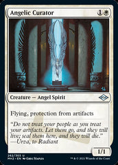 Angelic Curator [Modern Horizons 2] MTG Single Magic: The Gathering    | Red Claw Gaming