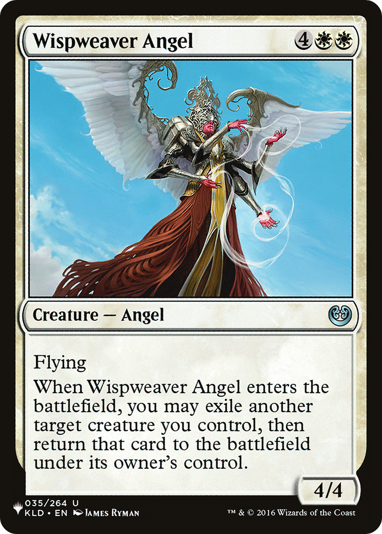 Wispweaver Angel [The List] MTG Single Magic: The Gathering | Red Claw Gaming