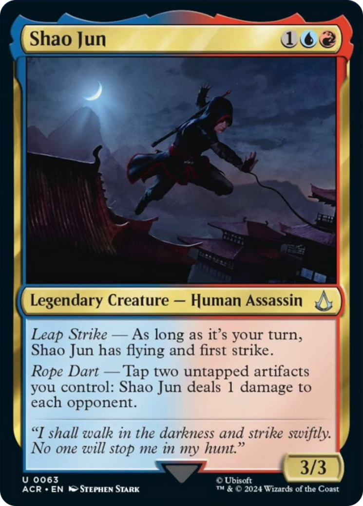 Shao Jun [Assassin's Creed] MTG Single Magic: The Gathering    | Red Claw Gaming