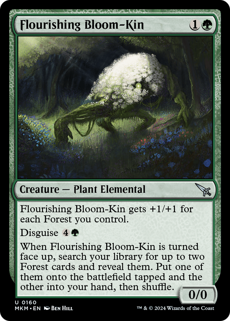 Flourishing Bloom-Kin [Murders at Karlov Manor] MTG Single Magic: The Gathering    | Red Claw Gaming