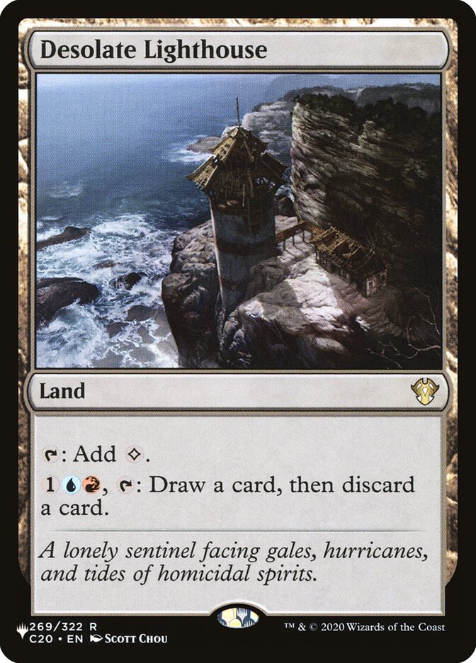 Desolate Lighthouse [Secret Lair: Heads I Win, Tails You Lose] MTG Single Magic: The Gathering    | Red Claw Gaming