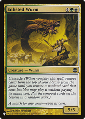 Enlisted Wurm [The List] MTG Single Magic: The Gathering    | Red Claw Gaming