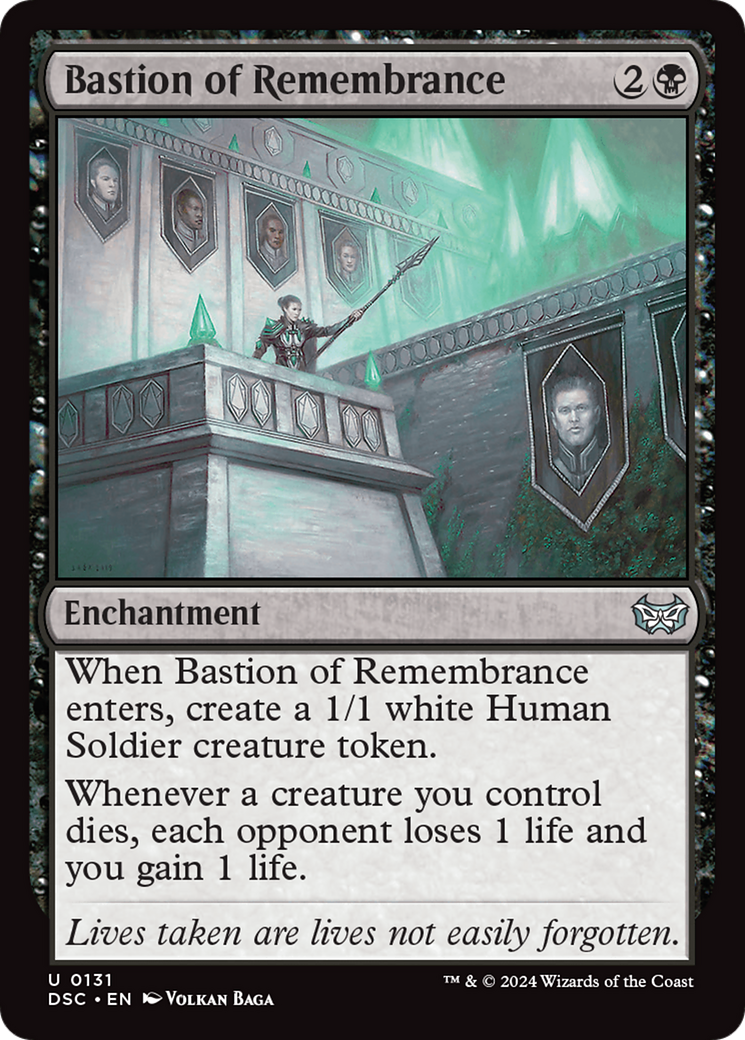 Bastion of Remembrance [Duskmourn: House of Horror Commander] MTG Single Magic: The Gathering    | Red Claw Gaming