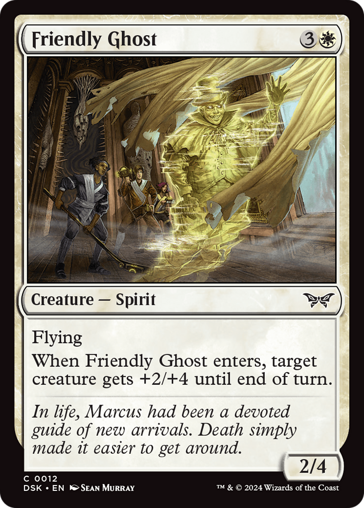 Friendly Ghost [Duskmourn: House of Horror] MTG Single Magic: The Gathering | Red Claw Gaming