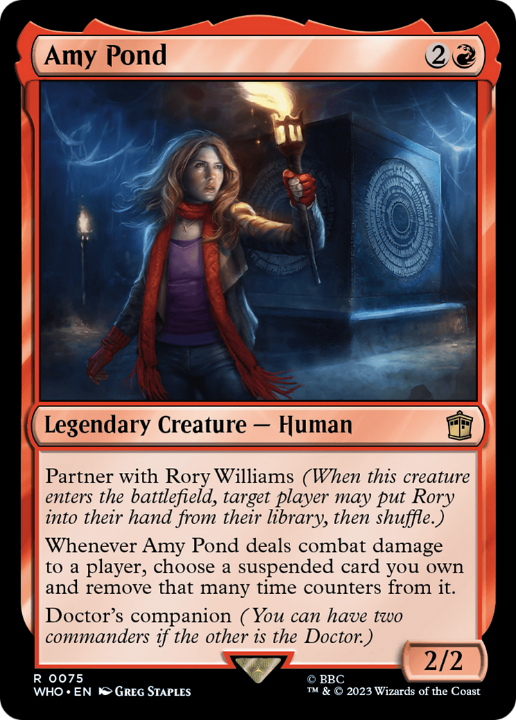 Amy Pond [Doctor Who] MTG Single Magic: The Gathering    | Red Claw Gaming