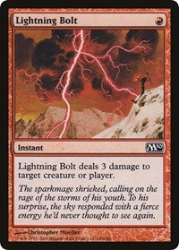 Lightning Bolt (M10) (Oversized) [Oversize Cards] MTG Single Magic: The Gathering    | Red Claw Gaming