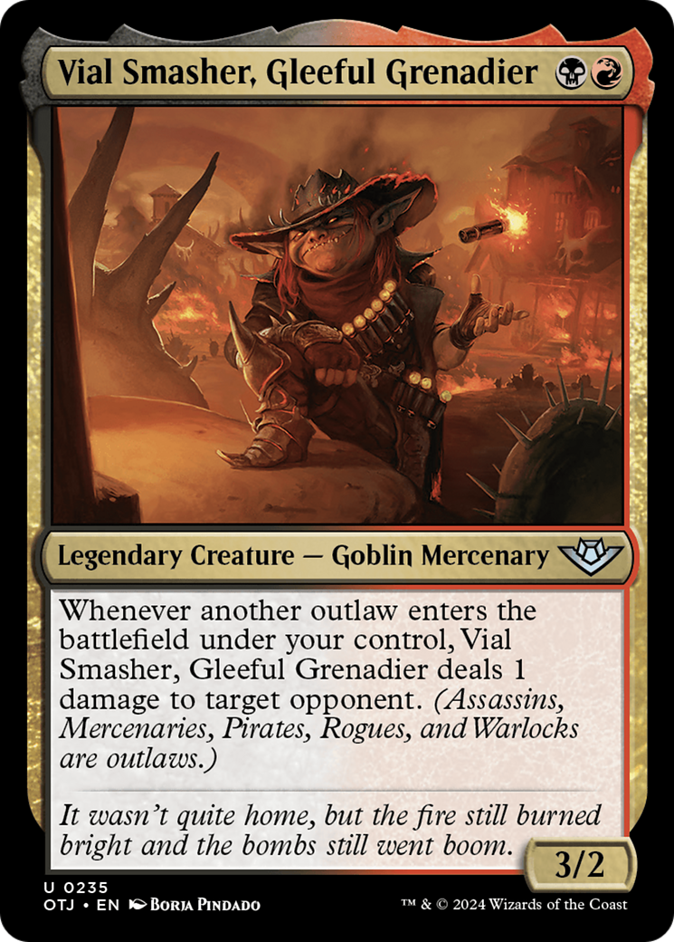 Vial Smasher, Gleeful Grenadier [Outlaws of Thunder Junction] MTG Single Magic: The Gathering    | Red Claw Gaming