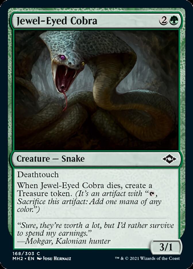 Jewel-Eyed Cobra [Modern Horizons 2] MTG Single Magic: The Gathering    | Red Claw Gaming