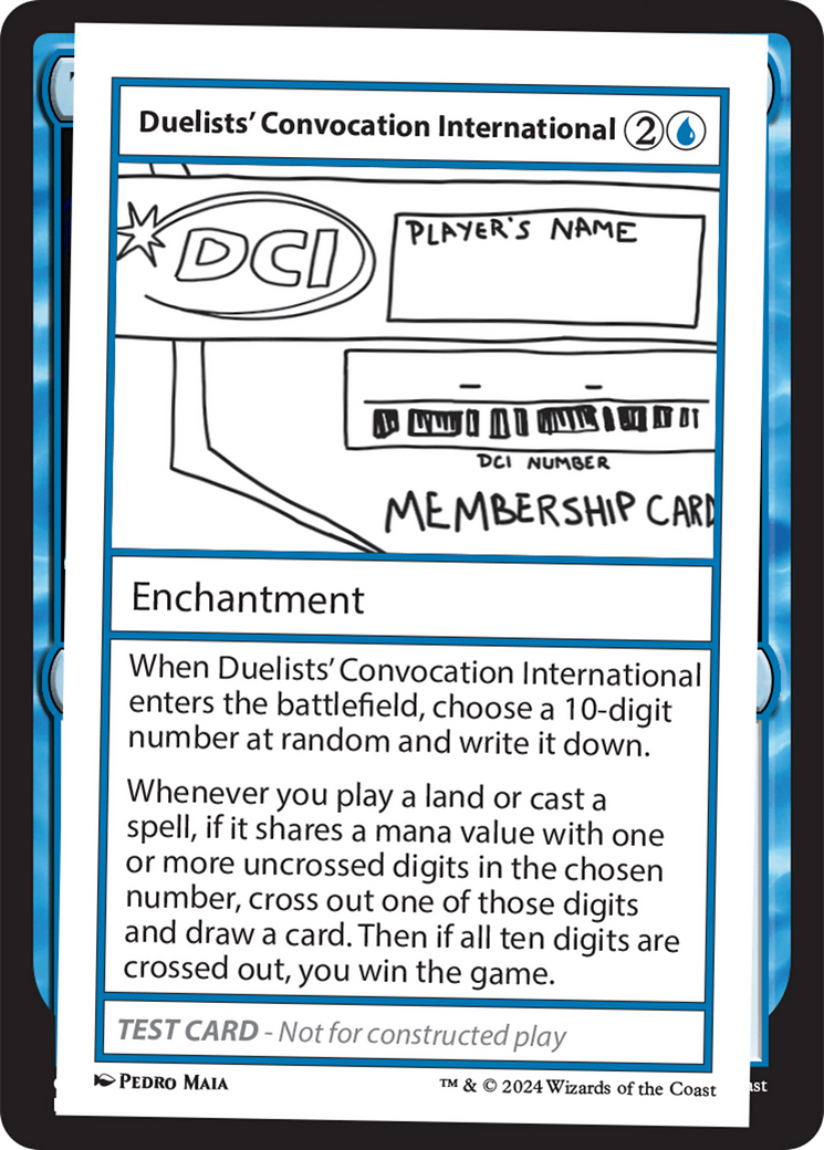 Duelists' Convocation International [Mystery Booster 2 Playtest Cards] MTG Single Magic: The Gathering    | Red Claw Gaming