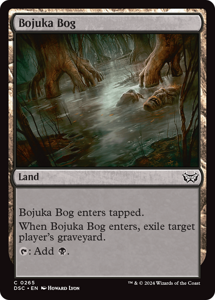 Bojuka Bog [Duskmourn: House of Horror Commander] MTG Single Magic: The Gathering    | Red Claw Gaming