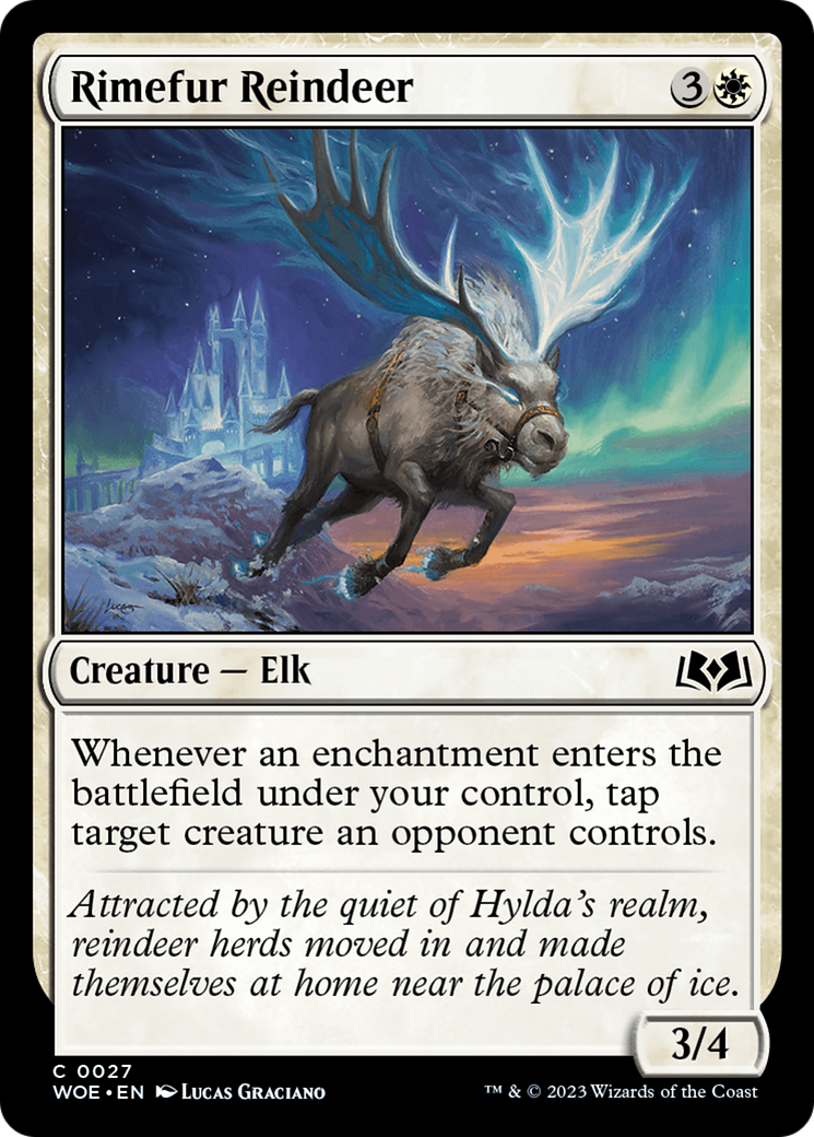 Rimefur Reindeer [Wilds of Eldraine] MTG Single Magic: The Gathering    | Red Claw Gaming