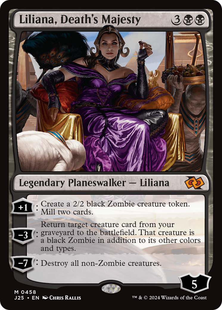 Liliana, Death's Majesty [Foundations Jumpstart] MTG Single Magic: The Gathering | Red Claw Gaming