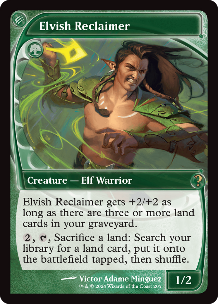 Elvish Reclaimer (Future Sight) [Mystery Booster 2] MTG Single Magic: The Gathering    | Red Claw Gaming