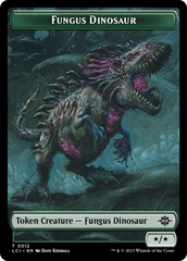 Fungus Dinosaur // Spirit Double-Sided Token [The Lost Caverns of Ixalan Tokens] MTG Single Magic: The Gathering    | Red Claw Gaming