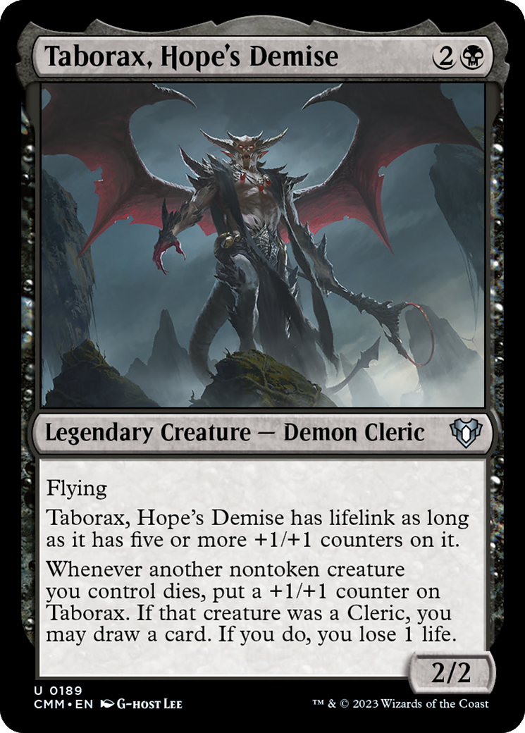 Taborax, Hope's Demise [Commander Masters] MTG Single Magic: The Gathering    | Red Claw Gaming