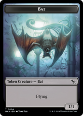 Thopter (0020) // Bat Double-Sided Token [Murders at Karlov Manor Tokens] MTG Single Magic: The Gathering    | Red Claw Gaming