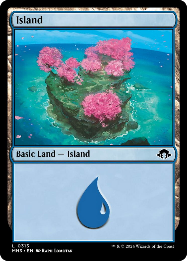 Island (0313) [Modern Horizons 3] MTG Single Magic: The Gathering    | Red Claw Gaming