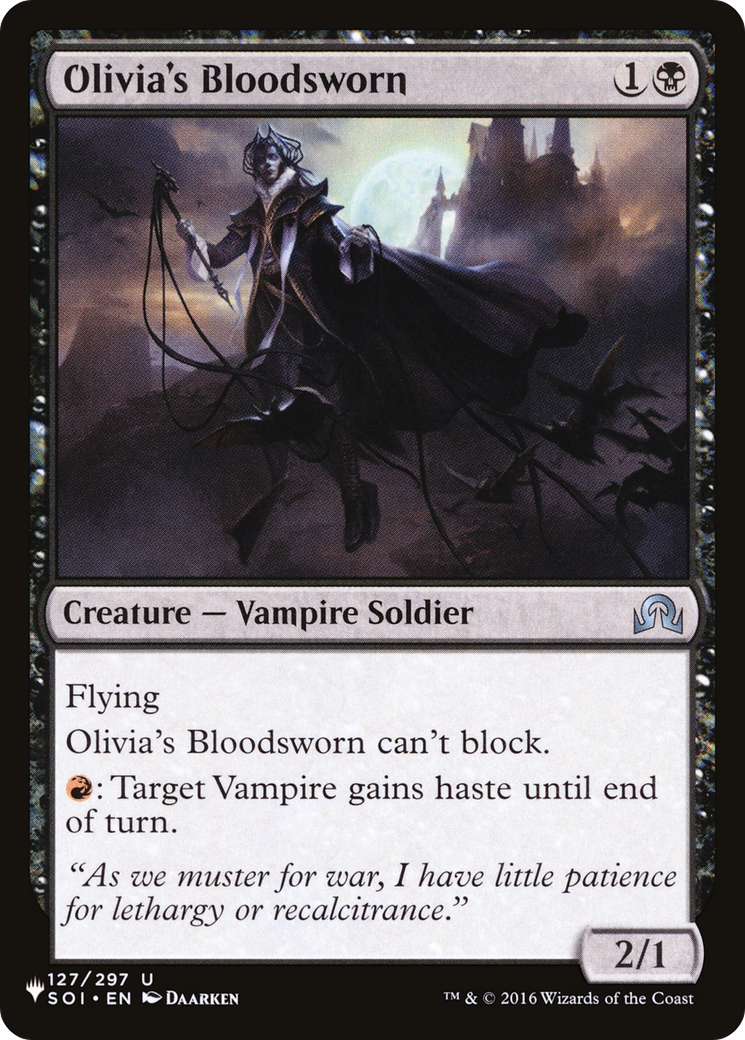 Olivia's Bloodsworn [The List] MTG Single Magic: The Gathering | Red Claw Gaming