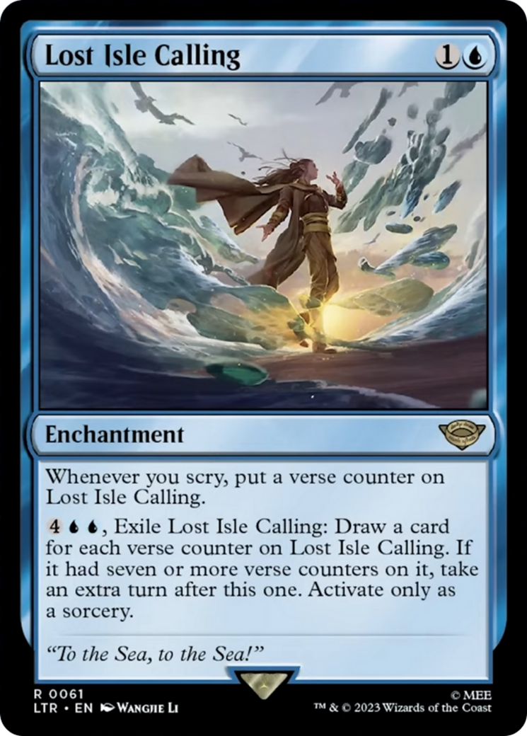 Lost Isle Calling [The Lord of the Rings: Tales of Middle-Earth] MTG Single Magic: The Gathering | Red Claw Gaming