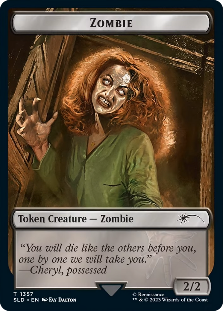 Zombie Token [Secret Lair Drop Series] MTG Single Magic: The Gathering | Red Claw Gaming