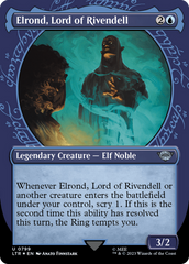 Elrond, Lord of Rivendell (Showcase) (Surge Foil) [The Lord of the Rings: Tales of Middle-Earth] MTG Single Magic: The Gathering    | Red Claw Gaming