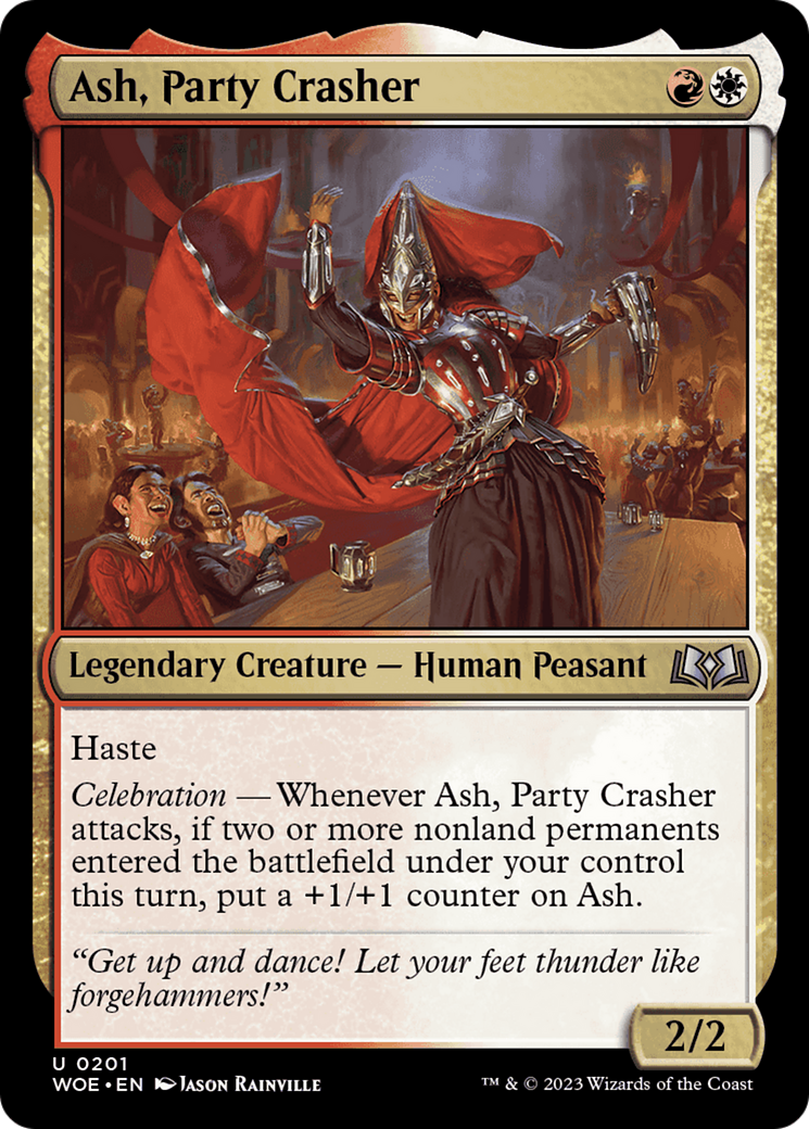 Ash, Party Crasher [Wilds of Eldraine] | Red Claw Gaming