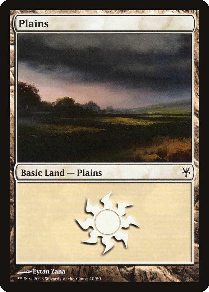 Plains (40) [Duel Decks: Sorin vs. Tibalt] MTG Single Magic: The Gathering    | Red Claw Gaming