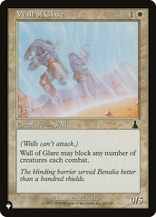 Wall of Glare [The List Reprints] | Red Claw Gaming