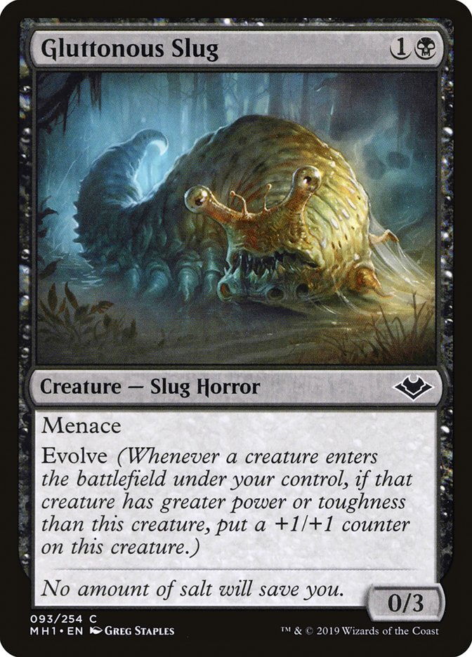 Gluttonous Slug [Modern Horizons] MTG Single Magic: The Gathering    | Red Claw Gaming