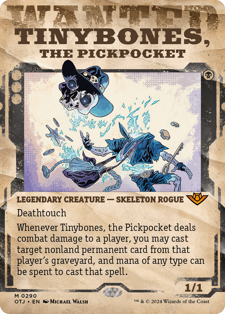 Tinybones, the Pickpocket (Showcase) [Outlaws of Thunder Junction] MTG Single Magic: The Gathering    | Red Claw Gaming