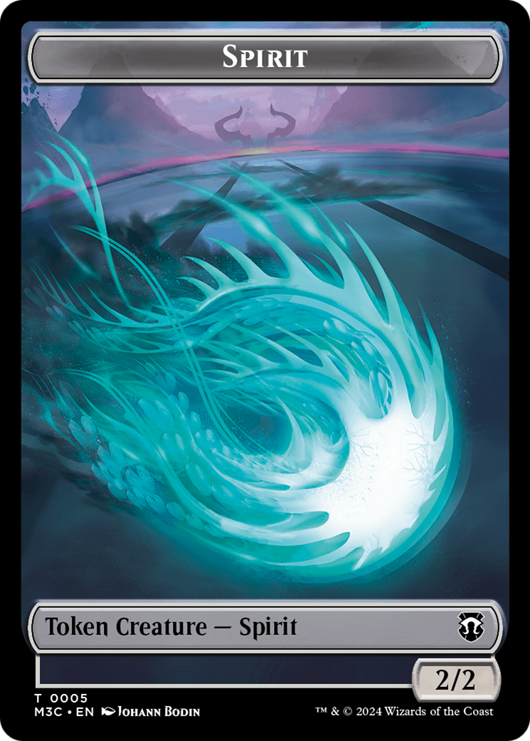 Eldrazi // Spirit Double-Sided Token [Modern Horizons 3 Commander Tokens] MTG Single Magic: The Gathering    | Red Claw Gaming