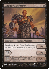 Zulaport Enforcer [The List Reprints] MTG Single Magic: The Gathering    | Red Claw Gaming