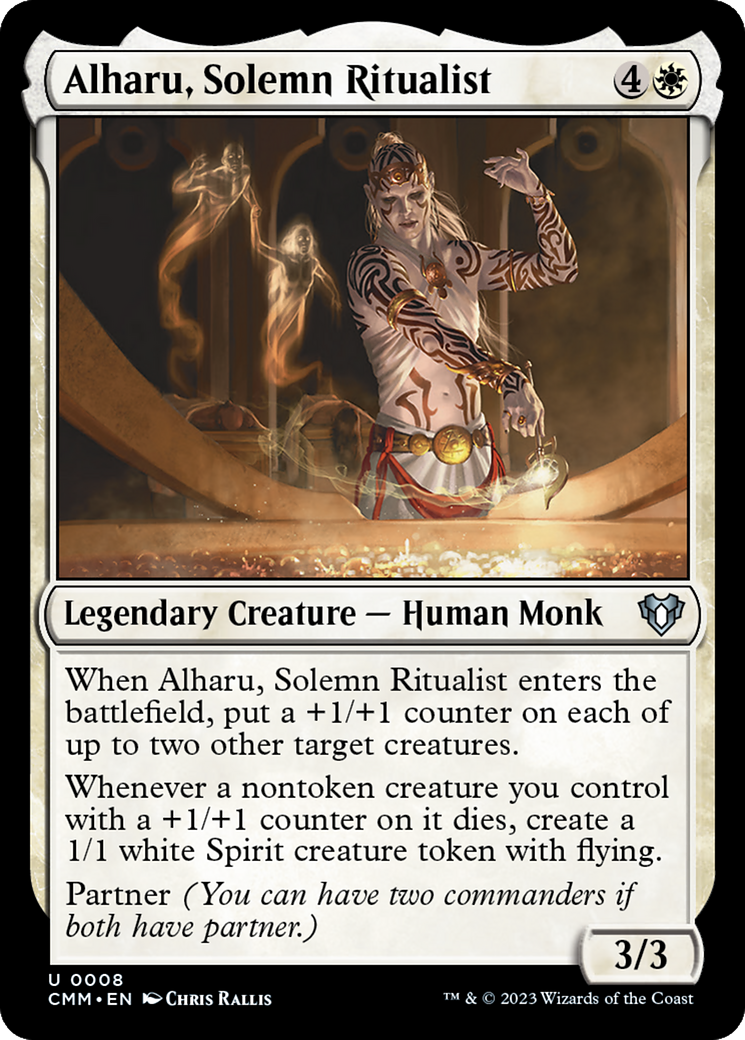 Alharu, Solemn Ritualist [Commander Masters] MTG Single Magic: The Gathering    | Red Claw Gaming