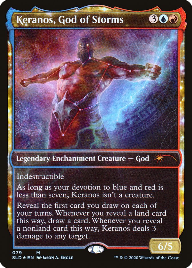 Keranos, God of Storms [Secret Lair Drop Series] MTG Single Magic: The Gathering    | Red Claw Gaming