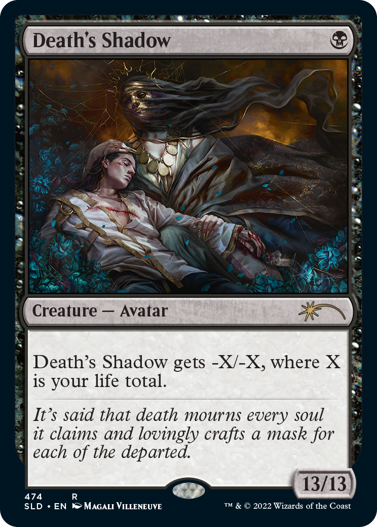 Death's Shadow [Secret Lair Drop Series] MTG Single Magic: The Gathering | Red Claw Gaming