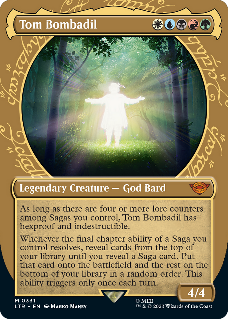 Tom Bombadil (Showcase Ring Frame) [The Lord of the Rings: Tales of Middle-Earth] MTG Single Magic: The Gathering | Red Claw Gaming