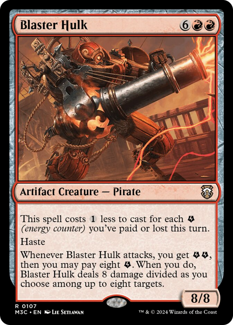 Blaster Hulk [Modern Horizons 3 Commander] MTG Single Magic: The Gathering    | Red Claw Gaming