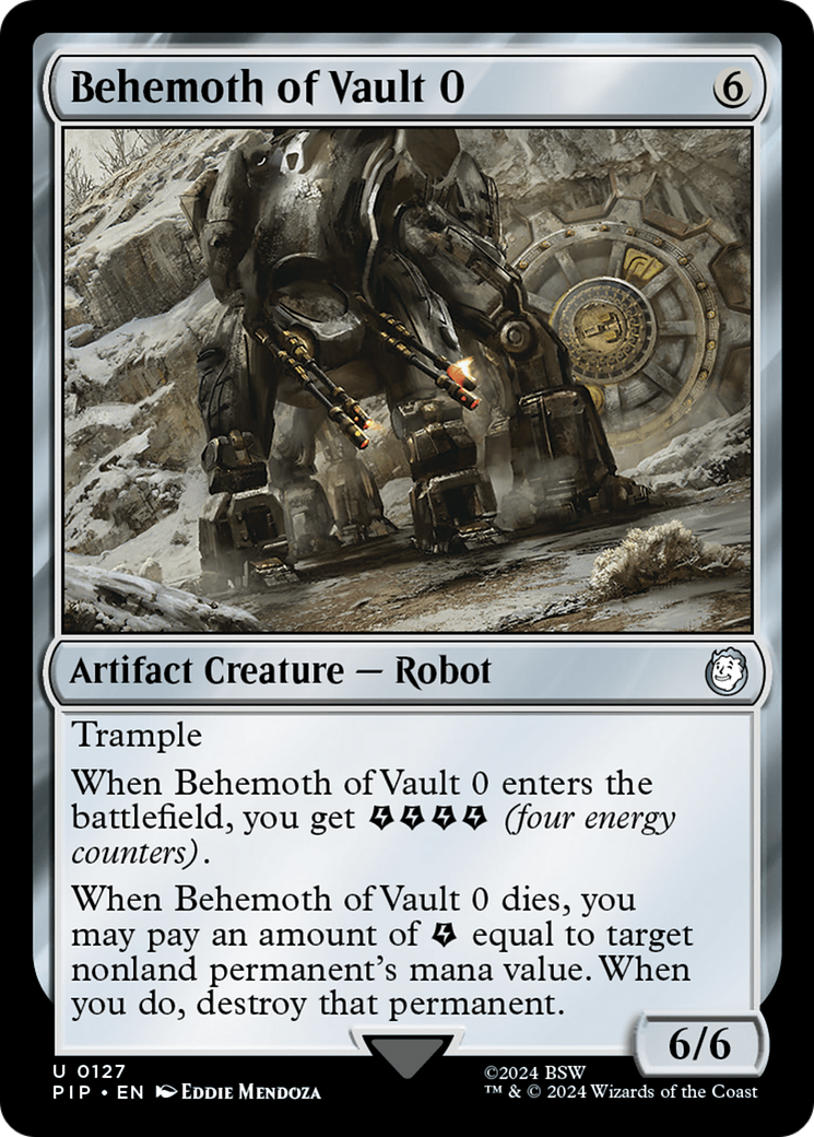 Behemoth of Vault 0 [Fallout] MTG Single Magic: The Gathering    | Red Claw Gaming