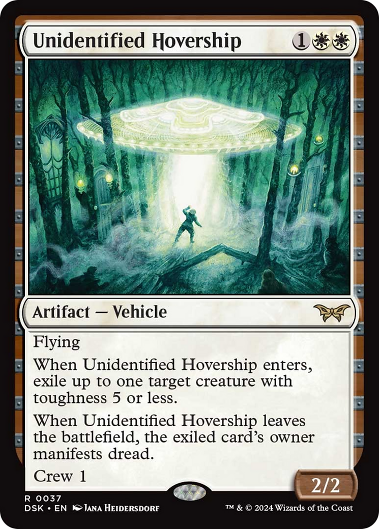 Unidentified Hovership [Duskmourn: House of Horror] MTG Single Magic: The Gathering | Red Claw Gaming