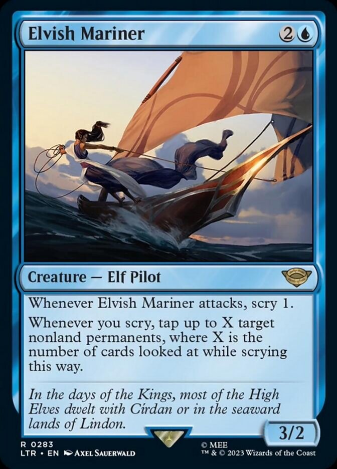 Elvish Mariner [The Lord of the Rings: Tales of Middle-Earth] MTG Single Magic: The Gathering | Red Claw Gaming