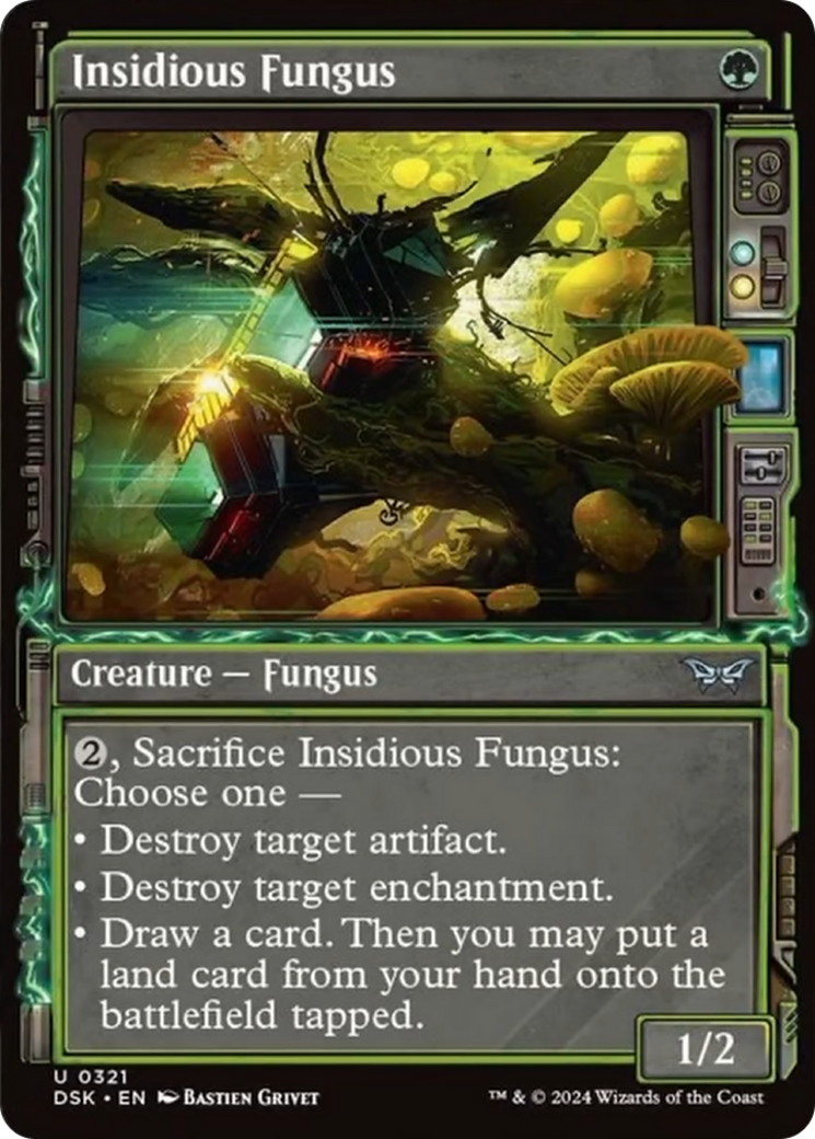 Insidious Fungus (Showcase) [Duskmourn: House of Horror] MTG Single Magic: The Gathering    | Red Claw Gaming