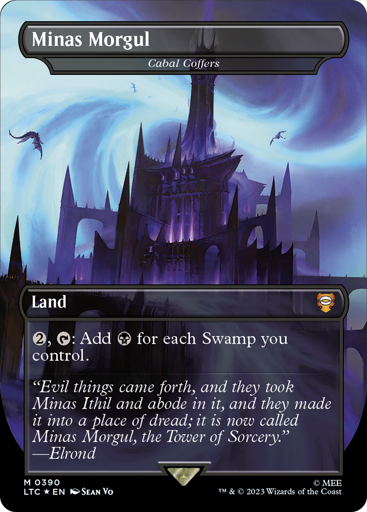 Minas Morgul - Cabal Coffers (Surge Foil Realms and Relics) [The Lord of the Rings: Tales of Middle-Earth Commander] MTG Single Magic: The Gathering | Red Claw Gaming