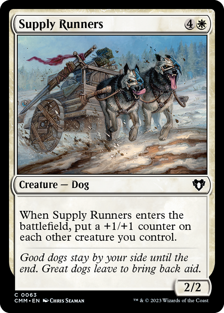 Supply Runners [Commander Masters] MTG Single Magic: The Gathering    | Red Claw Gaming